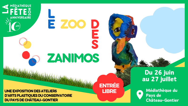 bandeau portail FB Expo Le Zoo des Zanimos